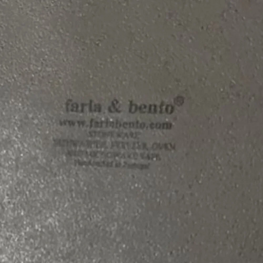 Faria & Bento beautiful stoneware